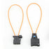 Narcilors 2 Pcs Male and Female Fiber Optic Loop Bypass Replacement for BMW Replacement for Mercedes Benz Diagnostic