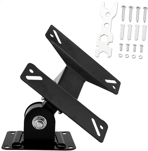 TV Monitor Wall Mount Bracket with Swivel Articulating for 14-24 Inch LED LCD Flat Screens, Max VESA 75x75mm