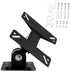 TV Monitor Wall Mount Bracket with Swivel Articulating for 14-24 Inch LED LCD Flat Screens, Max VESA 75x75mm