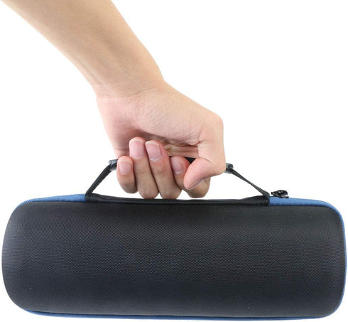 Khanka Hard Travel Case for JBL FLIP5 Flip 5 / Flip 6 Waterproof Portable Bluetooth Speaker (Blue)