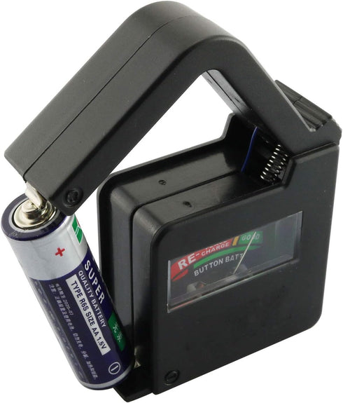 BT-860 Battery Tester Checker, 1PC Battery Volt Tester Monitor for AA AAA C D 9V 1.5V Button Cell Batteries