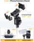 jidinung C922 C930e C920S C920 C615 C960 C920x 4K N60, 1/4" Upgraded Webcam Stand for Desk, Telescopic Webcam Tripod