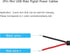 YAODHAOD Mini USB Male Pigtail Power Cable, 5V 3A Mini USB to 2 Pin Open End for USB Equipment, 1M/3.3FT
