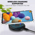Samsung Galaxy A21 Phone Case (Clear) - With Screen Protector, Shockproof Slim Clear Color Soft TPU Protection