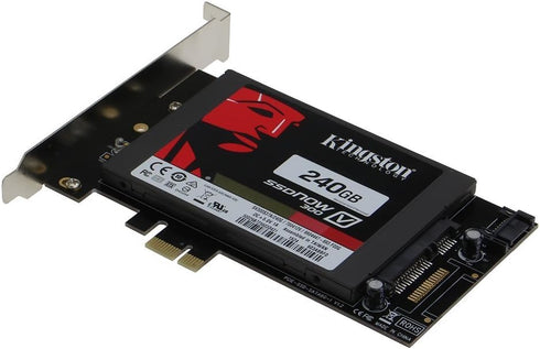 Sedna PCI Express (PCIe) SATA III SSD Adapter with 1 SATA III Port, Best for Mac, SSD Not Included