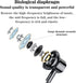 Wireless Bluetooth 5.0 Neck Earbuds, 100 Hours Playback, IPX5 Waterproof Sports Earphones with Microphone, A12