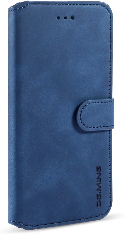 UEEBAI Case for iPhone SE 2022/7/8/SE 2020, Luxury PU Leather Wallet Flip Cover with Card Slots and Magnetic Stand