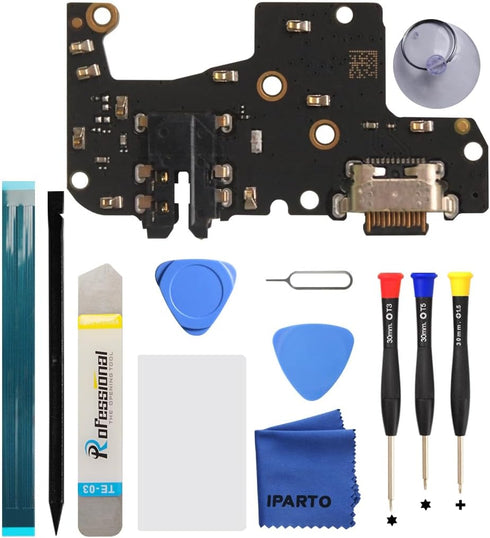 Charging Port Replacement Kit for Motorola Moto G Stylus 2022 XT2211 USB Flex Dock Connector with Tools