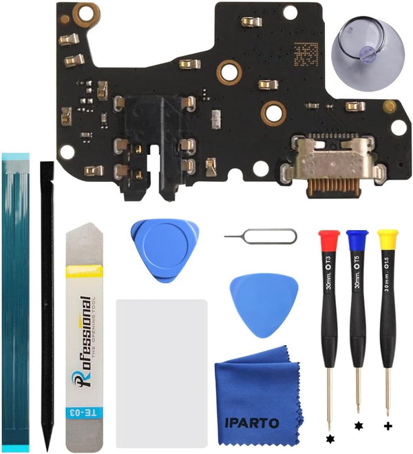 Charging Port Replacement Kit for Motorola Moto G Stylus 2022 XT2211 USB Flex Dock Connector with Tools