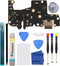 Charging Port Replacement Kit for Motorola Moto G Stylus 2022 XT2211 USB Flex Dock Connector with Tools