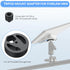 CAMWAY 1/4"-20 3/8"-16 Star-Link Mini Tripod Adapter - Aluminum Alloy Tripod Adapter and Threads, Star-Link Mini
