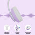 Wireless Over-Ear Headphones with Microphone, Bluetooth Cat Ear Headphones for Kids, Teens, Adults