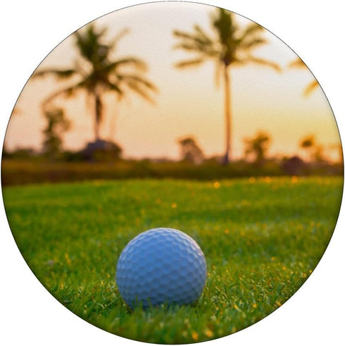 Golf Ball Palm Trees PopSockets Standard PopGrip for Golfing