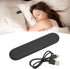 Portable Mini Bluetooth Pillow Speaker, Bone Conduction Sleeping Speaker with Stereo Bass for Deep Sleeping (Black)