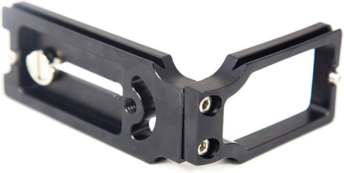 1/4"-20 Reflex Camera Universal L-Shape Camera Bracket Quick Release Plate for DSLR/Mirrorless Cameras - Arca Swiss