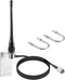 eifagur VHF Marine Radio Antenna Low-Profile 156-163MHz Antenna PL259 Connector with 16.5 Feet