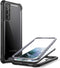 i-Blason Ares Series Case, Designed for Galaxy S21 5G (2021 Release), Rugged Clear Bumper Case (Black)
