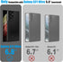 Esdot Samsung Galaxy S21 Ultra Case, Military Grade 21ft Drop Test Rugged Cover with Purple Opal Marble Design