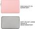 RAINYEAR 13.3 Inch Laptop Sleeve Soft PU Leather Case Water Resistant Padded Zipper Cover Protective Carrying Bag