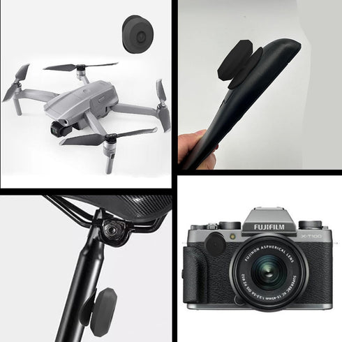 Airtag Sticker Mount with 3M Adhesive Sticker, IPX8 Waterproof Holder/Case Compatible with Apple Airtag, Hidden