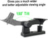 LEFXMOPHY Black Mount for WYZE Cam Pan V3, Indoor/Outdoor Mounting Bracket with 180 Degree Tilt