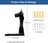 Wall Mount Compatible with Blink Mini Pan-Tilt Camera, WYZE Cam Pan V3 Ceiling Black Mounting, 2 Pack