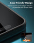 4PCS 15-2 Glass+2 [9H 6.1 inch UNBREAKcable Screen Protector for iPhone Privacy Tempered Clear Glass Double