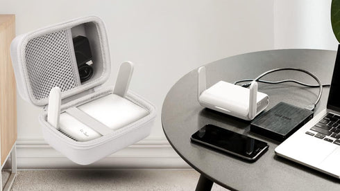 GL-SFT1200 GL-MT1300 GL-A1300 /GL-AXT1800 Aenllosi for GL.iNet / / (Slate AX) Secure Travel WiFi Router Hard