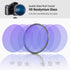 Neewer 58mm Natural Night Filter with HD Neodymium Glass, Light Pollution Reduction for Night City Sky Shots