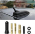 Sylvil Car Short Antenna, 1.37" Aluminum Radio Antennas Replacement, Carbon Fiber Antenna Kit
