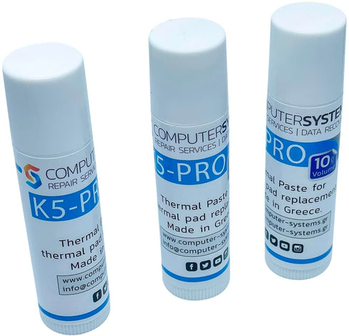 K5 PRO 3X10g Viscous Thermal Paste 30g for Thermal Pad Replacement Compatible with Apple iMac, RTX 3080