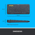 Logitech K380 Bluetooth Keyboard, Compatible with Windows, Mac, Chrome OS, Android, iPad, iPhone, Apple TV, Dark Grey