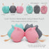 2Pack TWS Portable Bluetooth Speakers, Mini Wireless Speakers with Clarity Stereo, Built-in Mic, Cute Pet (Grey)