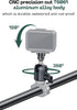 FANAUE 1" Action Camera Universal Ball Adapter with Handlebar Clamp Mount U-Bolt Base,B Size Ball Compatible Gopro Hero