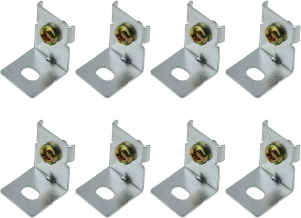 MEETOOT 8pcs MHS012 Power Supply Fixing Bracket Power Installation Accessories Switching Power Supply