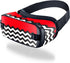 MightySkins Skin Compatible with Samsung Gear VR (2016) Wrap Cover Sticker Skins Red Chevron