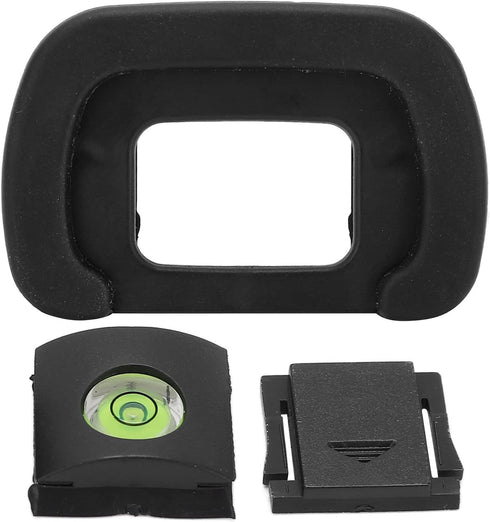 Generic Sets K30 K50, Camera Viewfinder Eyecup Cold Shoe Cover Level for EasytoInstall Photography Accessory Kit