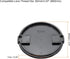 PATIKIL Camera Lens Cap, 4 Pack Sides Pinch Front Lens Cover with Microfiber Cleaning Cloth for 82mm Thread Universal DSLR Lenses for Nikon, for Fujifilm, for Pentax, for Leica