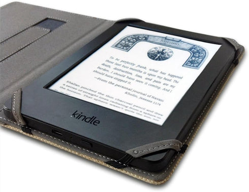 ENJOY-UNIQUE 6" 6inch Natural Linen Case Cover for ebook Reader Universal Hemp Case Cover