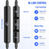 USB C Headphones for Samsung S24+ S24 Ultra, Type C Earphones with Microphone, HiFi Stereo Wired Earbuds for Galaxy