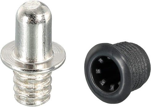 MECCANIXITY Speaker Grill Guides, Plastic and Metal, Dia 6mm, Pack of 12 for Speaker Parts Accessories