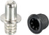 MECCANIXITY Speaker Grill Guides, Plastic and Metal, Dia 6mm, Pack of 12 for Speaker Parts Accessories
