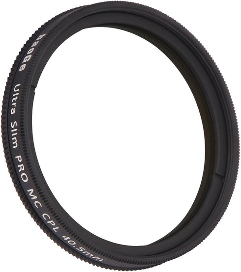 Haoge 40.5mm MC CPL Multicoated Circular Polarizer Polarizing Lens Filter for Sony Alpha a6500 a6300 a6000 a5000 a5100 NEX 5 6 Mirrorless Camera SLR with 16-50mm SELP1650 Lens
