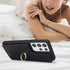 Samsung Galaxy S21 Ultra Case with Card Holder and Strap for Women, Crossbody Lanyard, Ring Stand, Snap Clasp, Phone