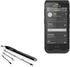 BoxWave EverTouch Stylus Pen for Honeywell Dolphin CT40, Fiber Tip Capacitive Stylus - Jet Black
