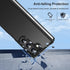 Samsung Galaxy Z Fold 6 Case, Black Thin Anti-Scratch PC with Camera Frame Protection, Shockproof Design