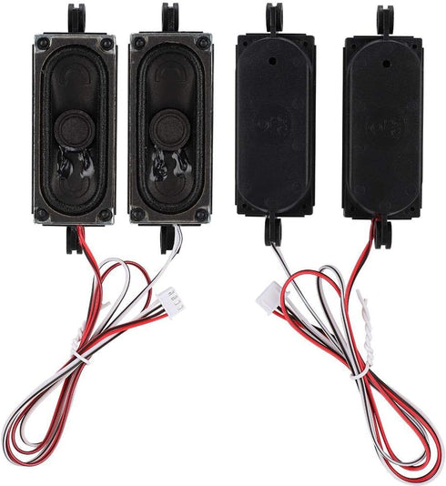 EBTOOLS 2Pcs 4 Ohm 5W TV Speaker Loudspeaker Sound Amplifier Unit for LCD TV Advertising Player