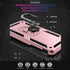 Yiakeng Military Grade iPhone 8/7/SE 2020/2022 Case with Screen Protector & Ring - Rose Gold