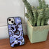 Cute Phone Case for iPhone 11, Slim Soft Protective Design with Purple Love Heart