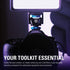 Elgato Cold Shoe - Adjustable ¼ inch Thread Mount for Lights, Microphones, Compatible with Key Light Mini